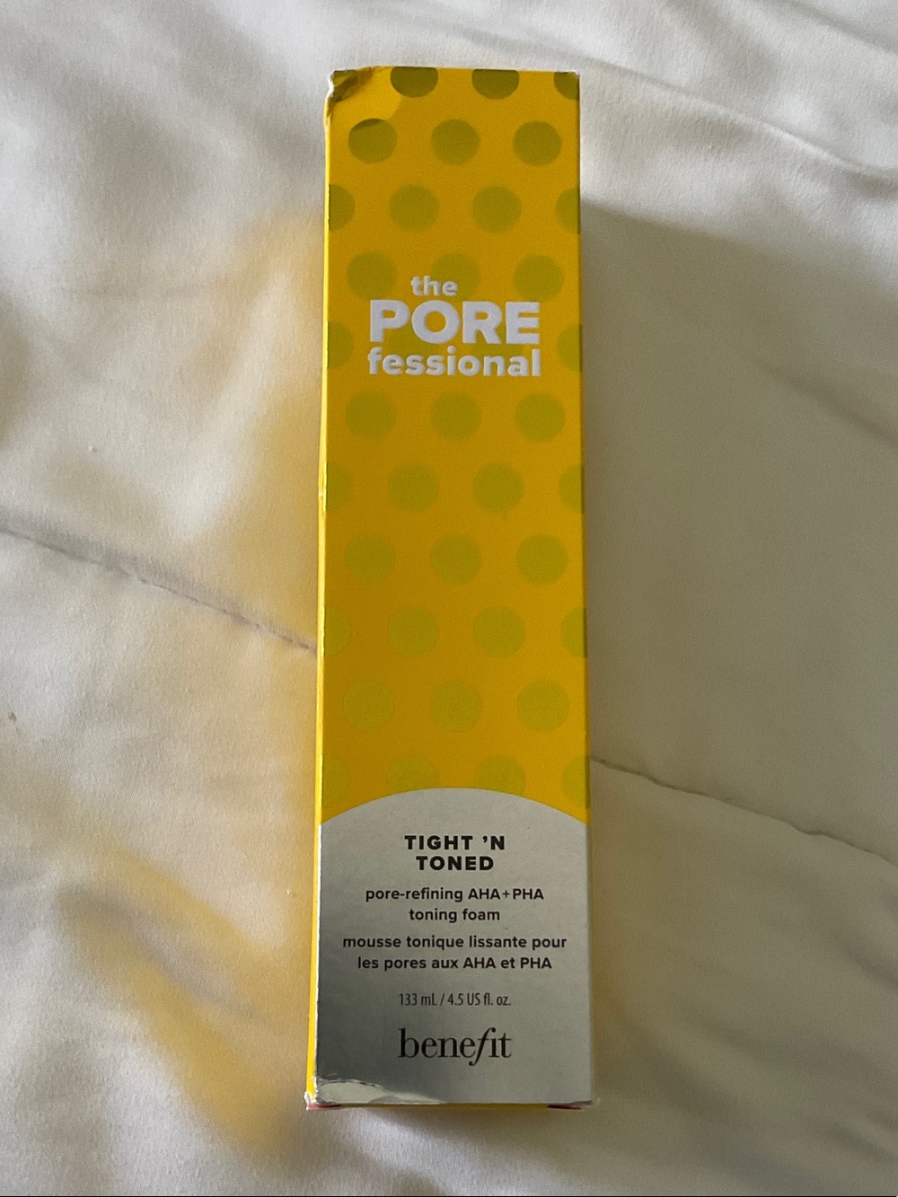 Benefit Tight 'N Toned Pore-Refining Toning Foam - Yellow
